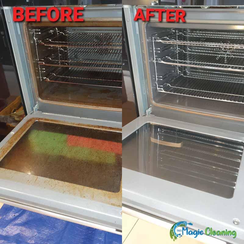 single oven cleaning fantastic results
